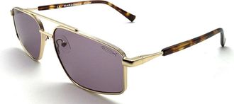 Saraghina BART 399MT Mens Sunglasses Gold Size 58