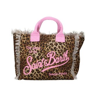 MC2 Saint Barth Tote Bags, female, Brown, Size: ONE SIZE Vanity Shoulder Bag