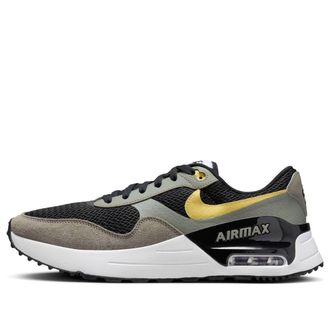 Nike Air Max System Shoes Black Gold DM9537-008