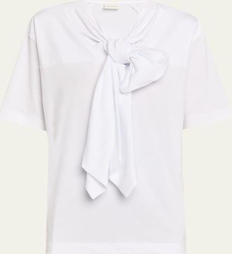 Dries Van Noten Hebitta Tie-Front Shirt