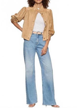 Sanctuary Charlotte Suede Jacket In Cartouche