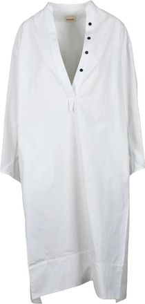 Khaite Tunic Dress - White
