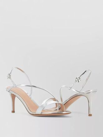 Gianvito Rossi leather mid heel sandals