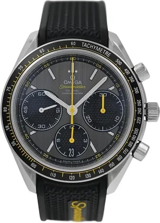 Omega Pre-owned Omega Speedmaster Racing Chronograph Tachymeter Grey Dial Mens Watch 326.32.40.50.06.001
