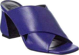 Sergio Rossi 80 Leather Sandal