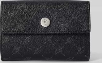 Joop Portemonnaie mit Logo-Muster Modell cosma in Dunkelgrau, Größe 1