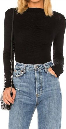 LnA Vertigo Top In Black