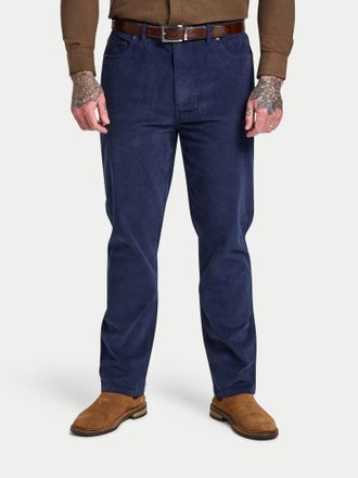 Raging Bull Raging Bull Mens Corduroy Trouser / Navy Cotton - Size 46 Regular