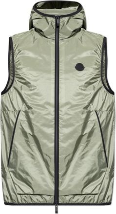 Moncler Vest Moretan - Heren - Bodywarmers - Groen - 2XL - Jassen