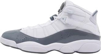 Nike Jordan Mens 6 Rings White Cool Grey
