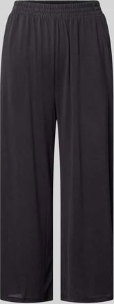 Only Regular Fit Culotte aus Viskose-Mix Modell HANNAH in Black, Gr&ouml;&szlig;e XL