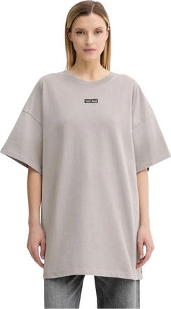 Gestuz Kilja Oz Tee - Dames - T-shirts - Beige - XS - Katoen - Tops