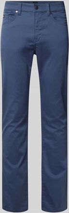 HUGO BOSS Slim Fit Hose aus Baumwoll-Mix Modell DELAWARE in Jeansblau, Gr&ouml;&szlig;e 38/30
