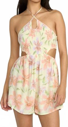 Billabong So Golden Romper In Multicolor