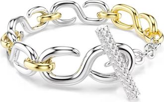 Swarovski Dextera T-Bar Bracelet, Size Large
