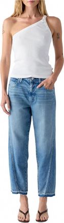 Amo Maria Cropped Ankle Denim In Sun Kiss
