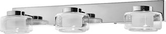 Ledvance Ledvance Orbis Flame Lampada Da Parete E Soffitto Con Led, Cromo, 16,5w, 1050lm, 3000/4000k,(bianco Freddo/bianco Caldo), Protezione Ip44 Contro Corpi