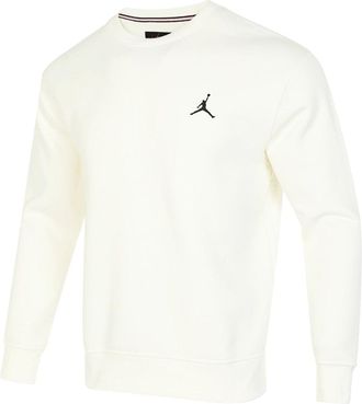 Nike Jordan Air Jordan Flight MVP Graphic Fleece Crew-Neck Sweatshirt White FB7020-133