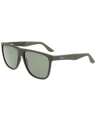 Ferragamo Ferragamo Mens Italian Lifestyle 59mm Sunglasses