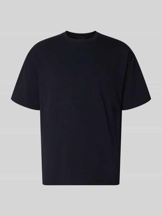 Strellson Regular Fit T-Shirt aus Baumwoll-Mix Modell GEZA-R in Dunkelblau, Gr&ouml;&szlig;e XXL