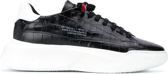 Giuliano Galiano Sneakers Uomo Black Cocco Rip Cocco