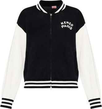 Kenzo Giacca Bomber Varsity - - Jackets - Uomo - Nero - M