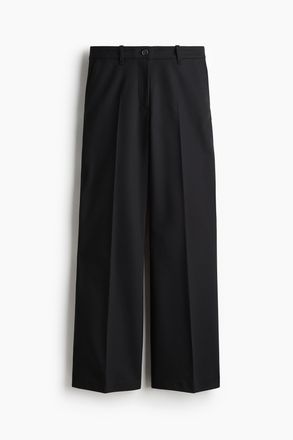 H&M Bootcut-Hose - Schwarz