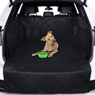 GTA Protection Coffre Voiture Chien - Protection De Coffre Et Pare-chocs - Housse Voiture Chien Solide Avec Rabat Pare-chocs - &Eacute;tanche Et Anti-d&eacute;rapant - 