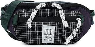 Topo Designs Mountain Waist Pack Day Pack Bags Nightshade/Grid, Nylon
