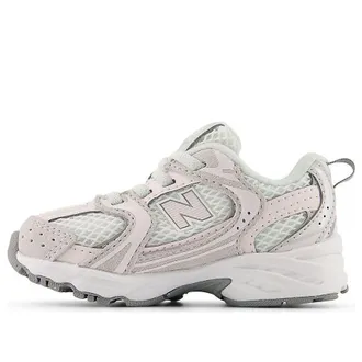 New Balance (TD) New Balance 530 Bungee Lace Gray Pink Salt I530851