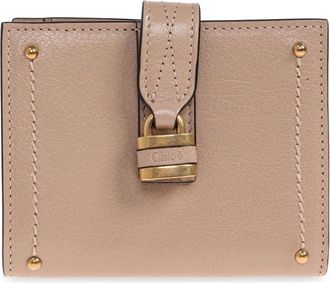 Chlo&eacute; Paddington Leren Portemonnee - Dames - Portefeuilles - Roze - ONE Size - Katoen - Accessoires