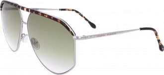 Isabel Marant Isabel Marant Womens 64mm Palladium Havana Sunglasses IM0139-S-8JD-64 - Silver - One Size