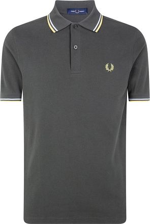 Fred Perry Heren, Tops, Groen, Maat: M