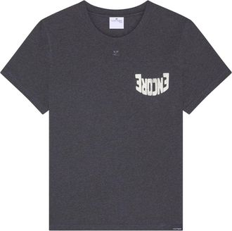 Courr&egrave;ges Encore short-sleeved cotton T-shirt - men - Cotton - S - Grey