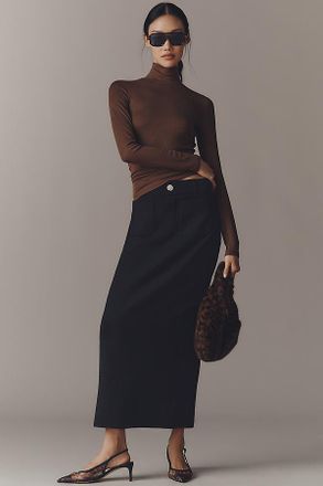 Maeve The Colette Sweater Knit Maxi Skirt