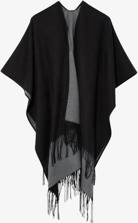 Echo Womens Ruana Cape In Black