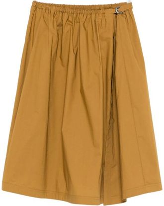 Pinko Midi Rok - Dames - Midirokken - Bruin - XS - Rokken