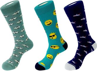 Unsimply Stitched 3-Pack Mens Crew Socks
