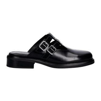 Vagabond Ellis Slide - Dames - Slip ons - Zwart - 36 EU - Leer - Schoenen