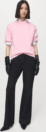 Mango Pullover maglia maniche corte rosa - Donna - XS - MANGO