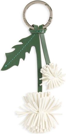 Longchamp Dandelion Key Ring in White at Nordstrom