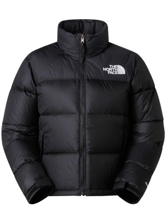 The North Face Black Retro Nuptse Cropped Puffer Duvet