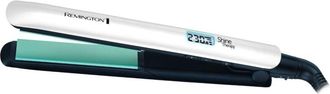 Remington Plancha Pelo 150 &deg;c-230 &deg;c, Calentamiento R&aacute;pido Shine Therapy Revestimiento Cer&aacute;mica Avanzada Con Aceite De Arg&aacute;n Y Vitamina E, Pantalla Lcd, 9 Ajust