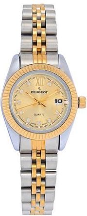 Peugeot Luxury Small Face Fluted Bezel Bracelet Watch- 25MM in Two Tone at Nordstrom