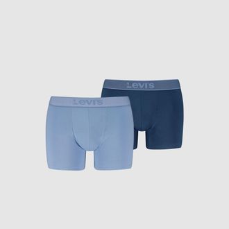 Levi's Twill Boxer Brief 2 pack - Mens - 2XL - Blue