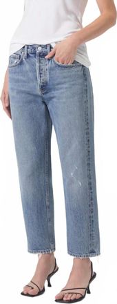 A Gold E Parker Easy Straight Jean In Facade