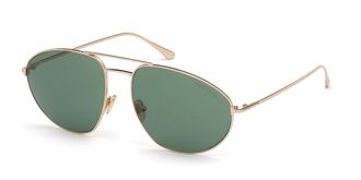 Tom Ford FT0796 COBRA 28N Mens Sunglasses Gold Size 59