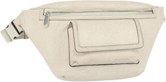 Gucci Pre-owned Belt Bags, female, White, Size: ONE SIZE Pre-owned Canvas Belt Bag