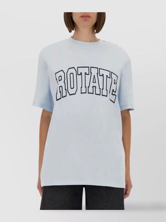 Rotate cotton jersey t-shirt