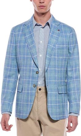 Isaia Wool, Silk, & Linen-Blend Jacket